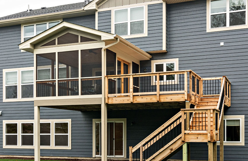 Porch Enclosure Systems project example 1